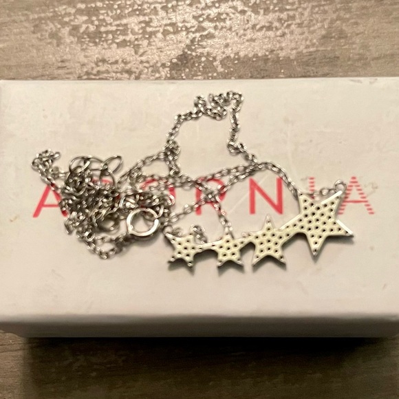 Adornia Crystal Shooting Star .925 Sterling Necklace - Picture 6 of 8